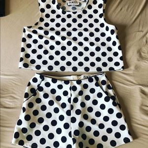 Sabo Skirt polka dot set !!!!